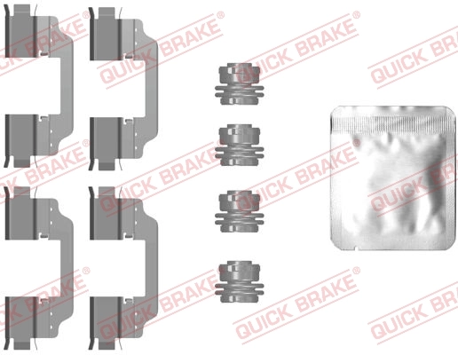 Accessory Kit, disc brake pad